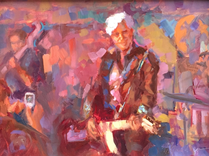 Dale Watson by artist Bruce Bingham